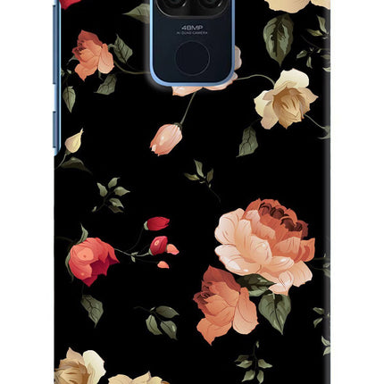 Flowers Redmi Note 9 Hard Case Back Cover by Casekaro