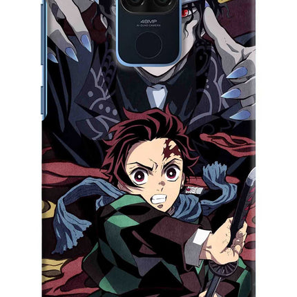 Demon Slayer Redmi Note 9 Hard Case Back Cover by Casekaro