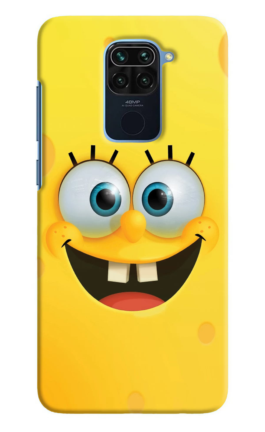 Sponge 1 Redmi Note 9 Back Cover, Hard case