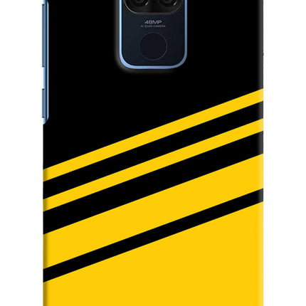 Yellow Shades Redmi Note 9 Hard Case Back Cover by Casekaro
