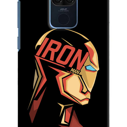 IronMan Redmi Note 9 Hard Case Back Cover by Casekaro