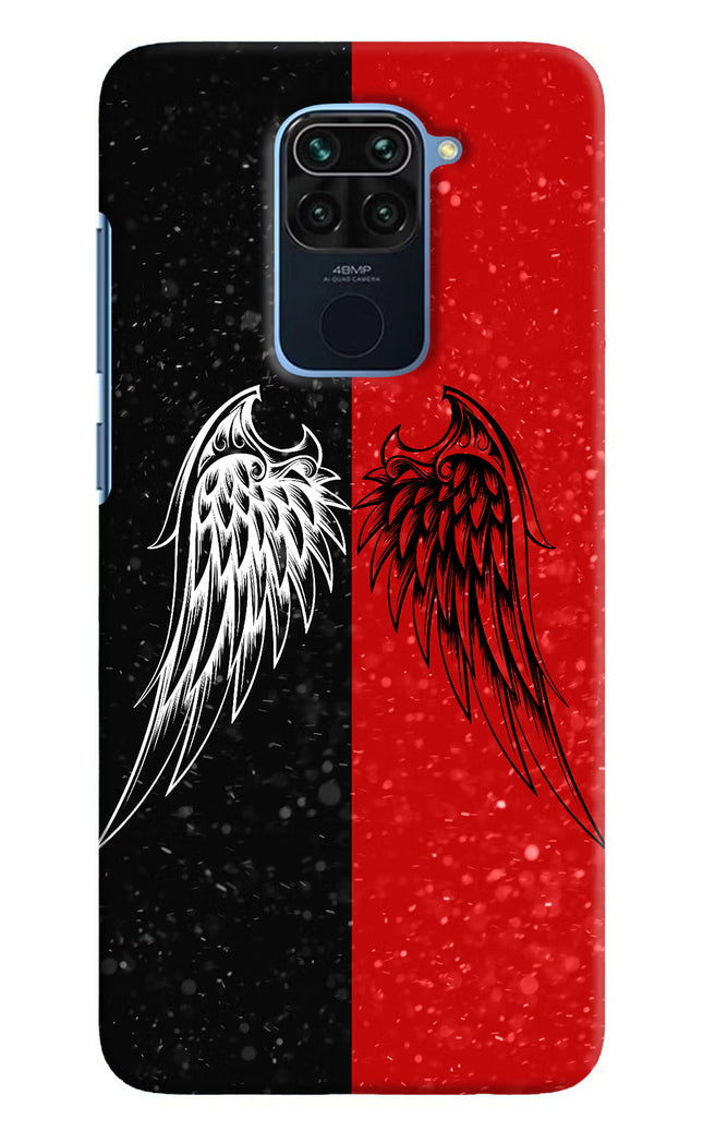 Wings Redmi Note 9 Hard Case Back Cover by Casekaro