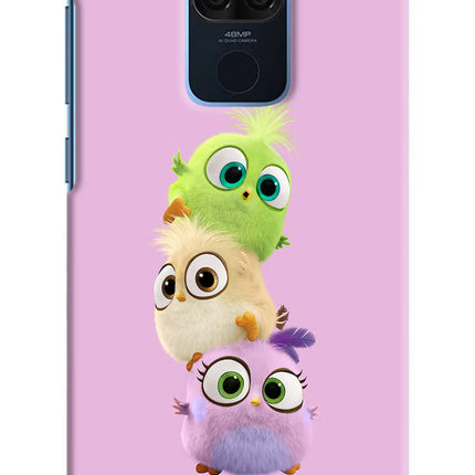 Cute Little Birds Redmi Note 9 Hard Case Back Cover by Casekaro