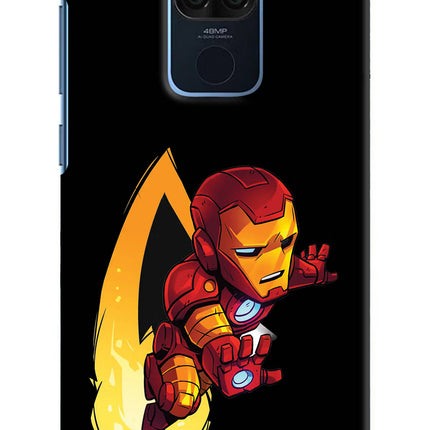 IronMan Redmi Note 9 Hard Case Back Cover by Casekaro