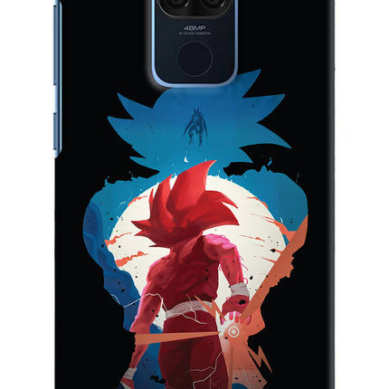 Goku Redmi Note 9 Hard Case Back Cover by Casekaro