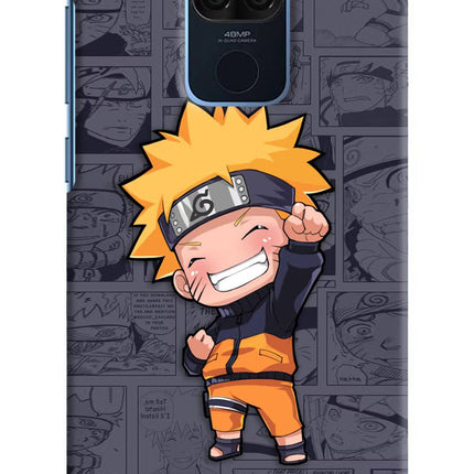 Chota Naruto Redmi Note 9 Hard Case Back Cover by Casekaro