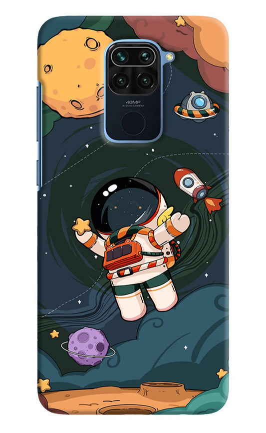 Cartoon Astronaut Redmi Note 9 Hard Case Back Cover by Casekaro