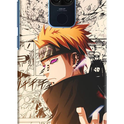 Pain Anime Redmi Note 9 Hard Case Back Cover by Casekaro