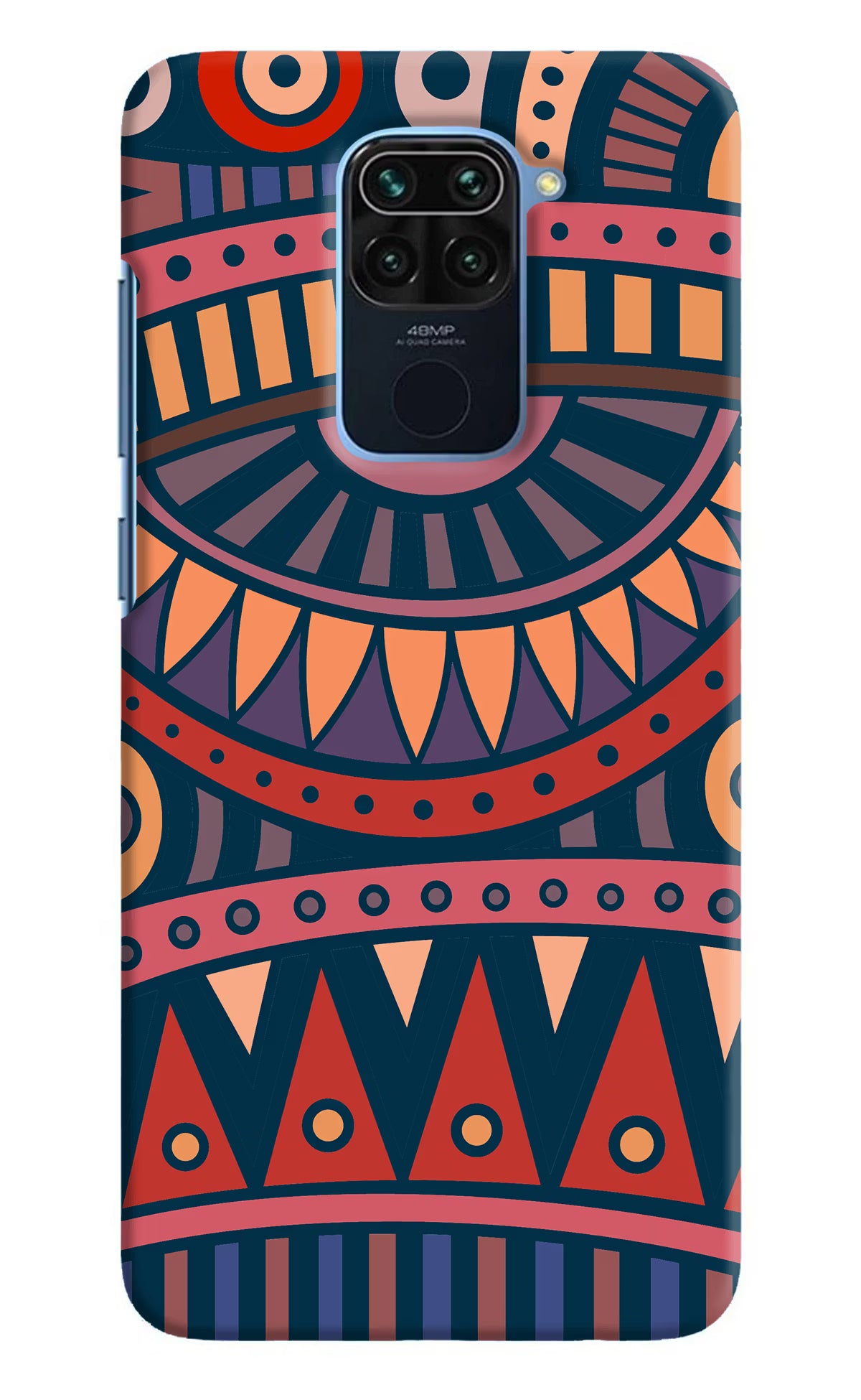 African Culture Design Redmi Note 9 Hard Case Back Cover by Casekaro
