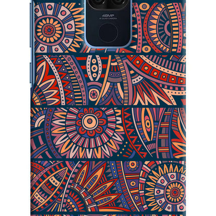 African Culture Design Redmi Note 9 Hard Case Back Cover by Casekaro