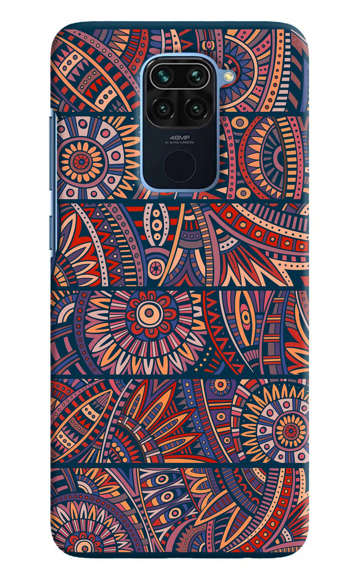 African Culture Design Redmi Note 9 Hard Case Back Cover by Casekaro