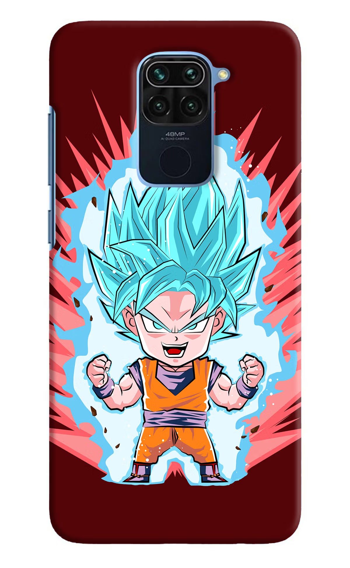 Goku Little Redmi Note 9 Hard Case Back Cover by Casekaro