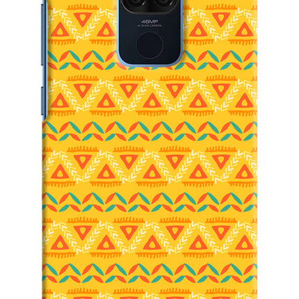 Tribal Pattern Redmi Note 9 Hard Case Back Cover by Casekaro
