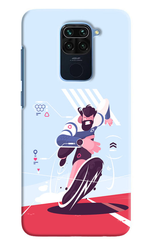 Run Pro Redmi Note 9 Hard Case Back Cover by Casekaro