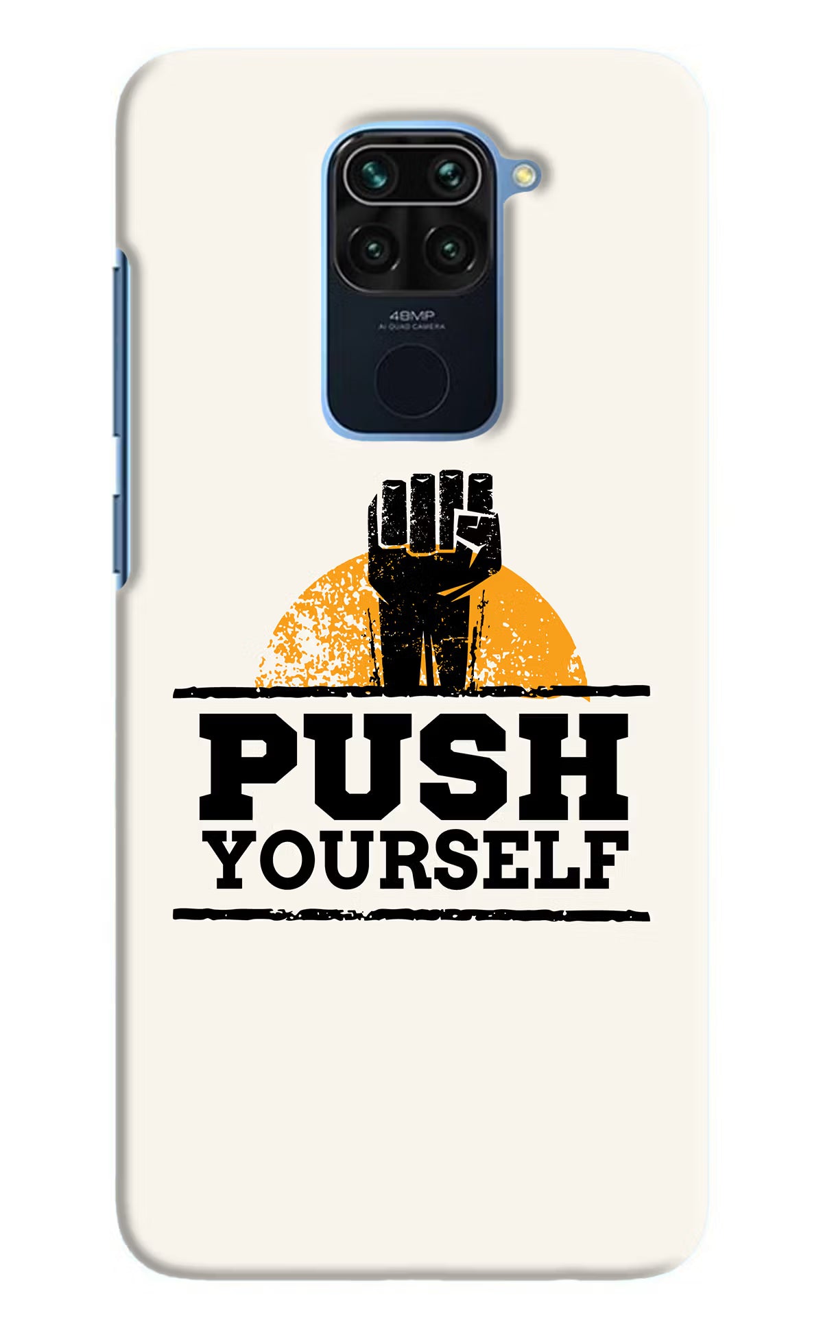 Push Yourself Redmi Note 9 Hard Case Back Cover by Casekaro