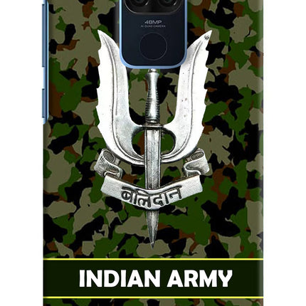 Balidan Indian Logo Redmi Note 9 Hard Case Back Cover by Casekaro