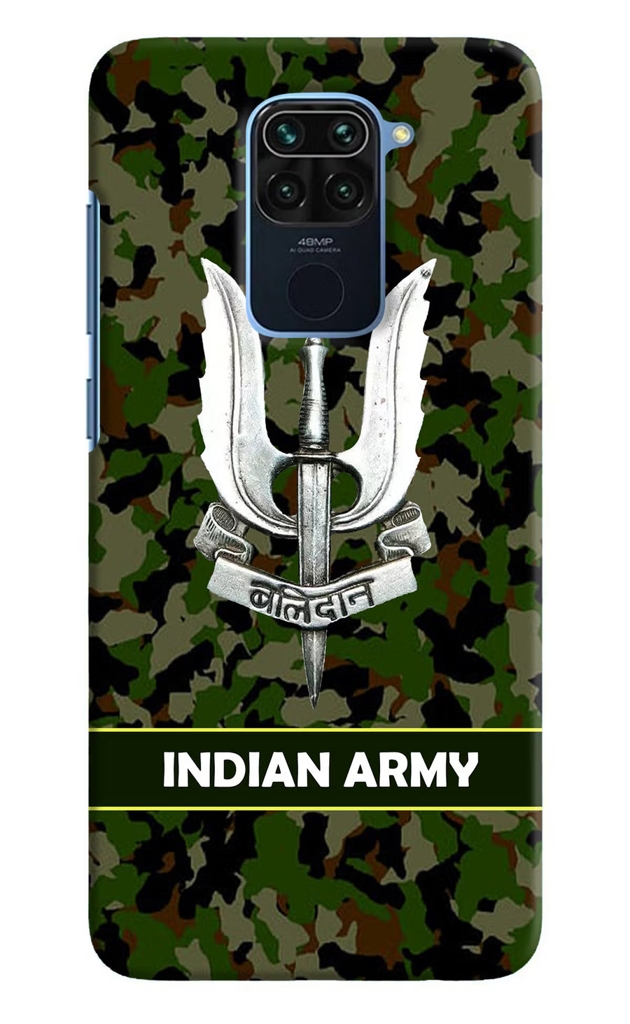 Balidan Indian Logo Redmi Note 9 Back Cover, Hard case