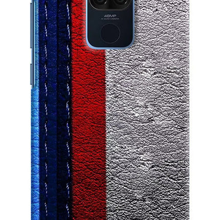 BMW Stripes Redmi Note 9 Hard Case Back Cover by Casekaro