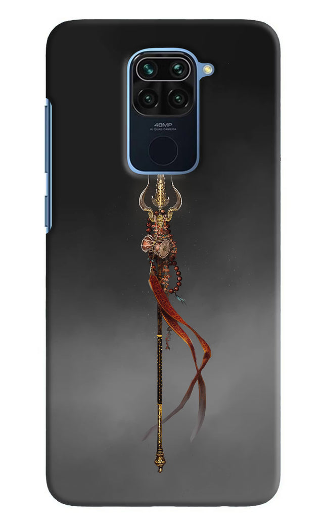 Shiv Trishul Redmi Note 9 Hard Case Back Cover by Casekaro
