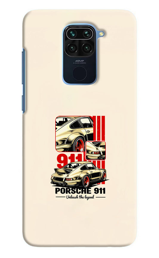 Classic Porsche 911 Redmi Note 9 Hard Case Back Cover by Casekaro