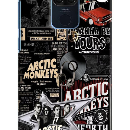 Arctic Monkeys Redmi Note 9 Hard Case Back Cover by Casekaro