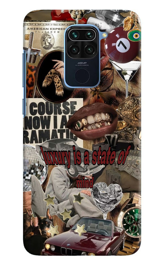 Luxury Redmi Note 9 Hard Case Back Cover by Casekaro