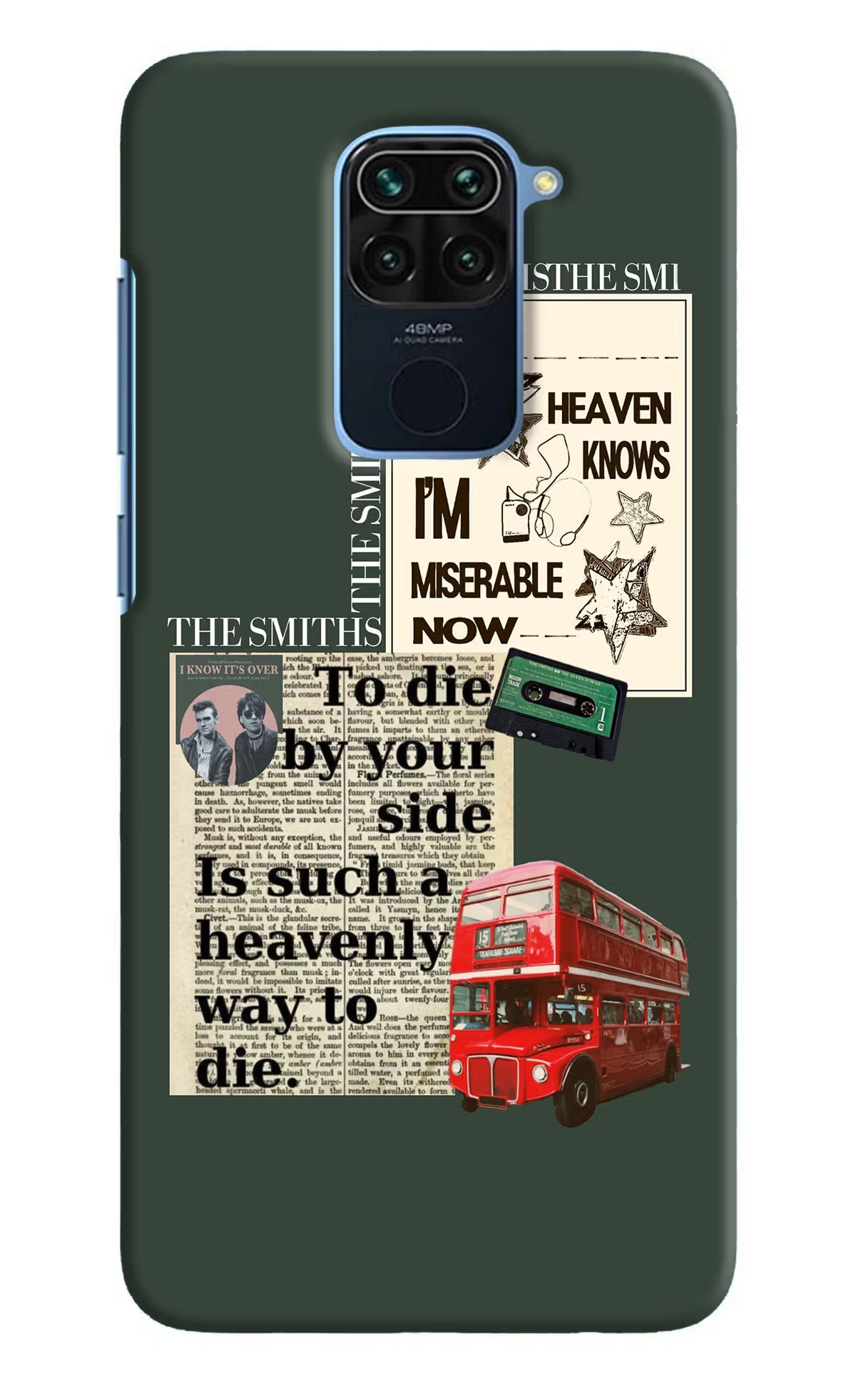 The Smiths Redmi Note 9 Hard Case Back Cover by Casekaro