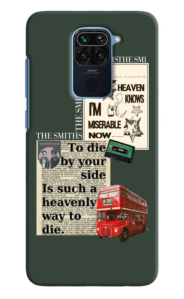 The Smiths Redmi Note 9 Hard Case Back Cover by Casekaro