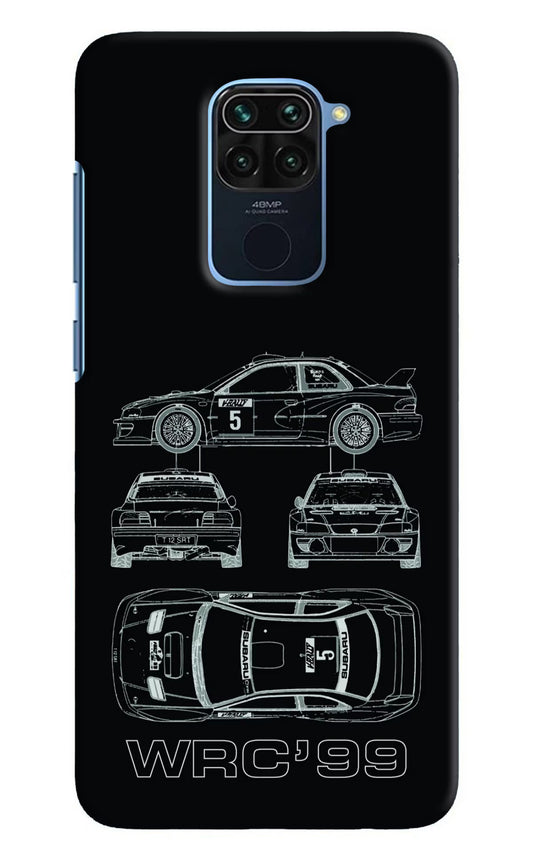 WRC'99 Redmi Note 9 Hard Case Back Cover by Casekaro