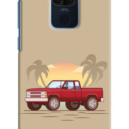 Desert Classic Drive Redmi Note 9 Hard Case Back Cover by Casekaro