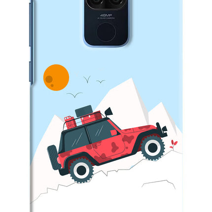 Mountain Trail Beast Redmi Note 9 Hard Case Back Cover by Casekaro