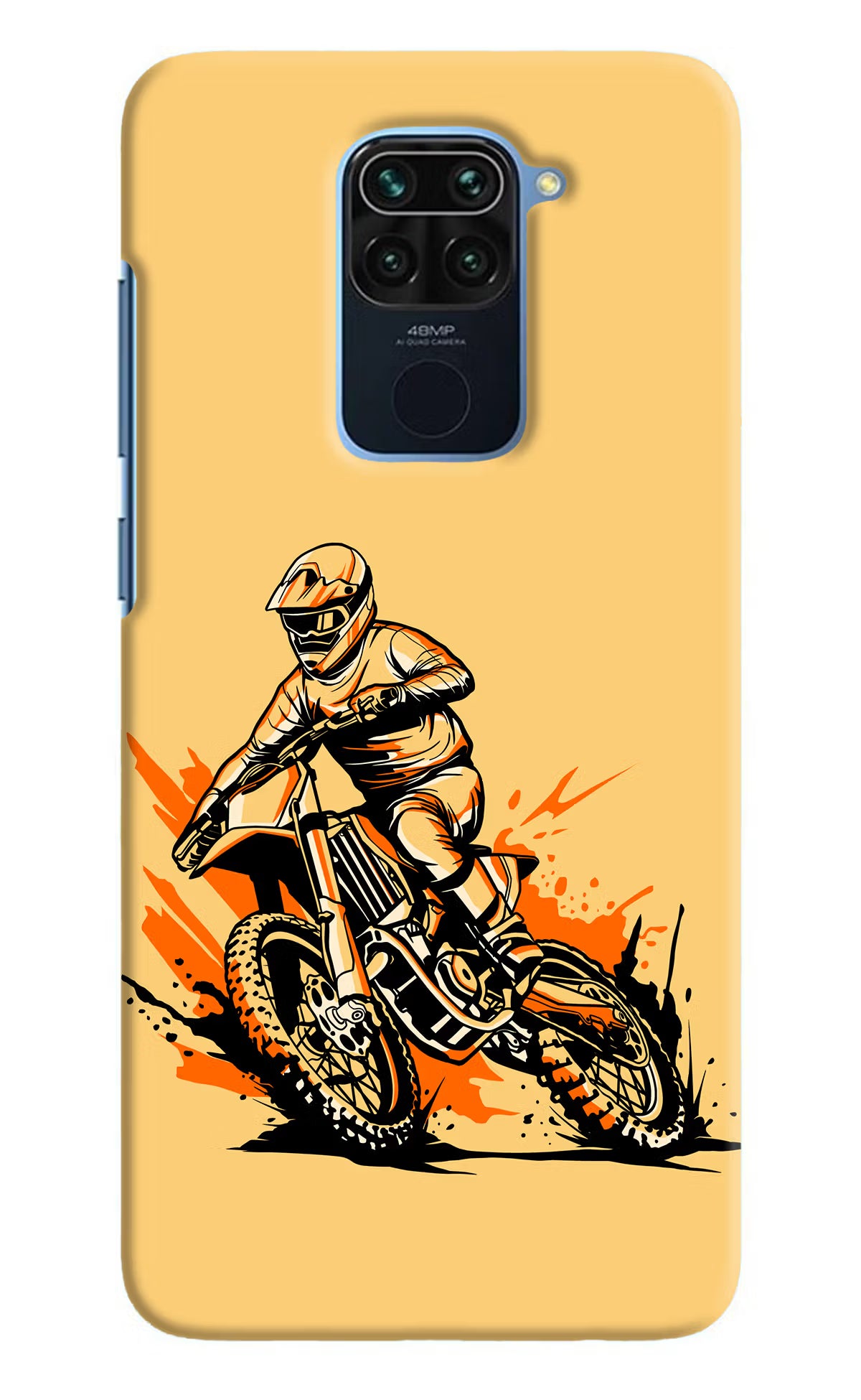 Off-Road Fury Redmi Note 9 Hard Case Back Cover by Casekaro