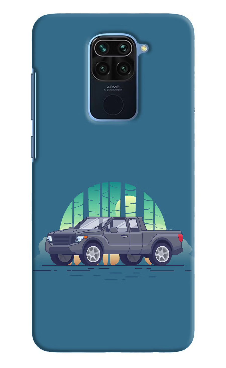 Retro Garage Vibe Redmi Note 9 Back Cover, Hard case