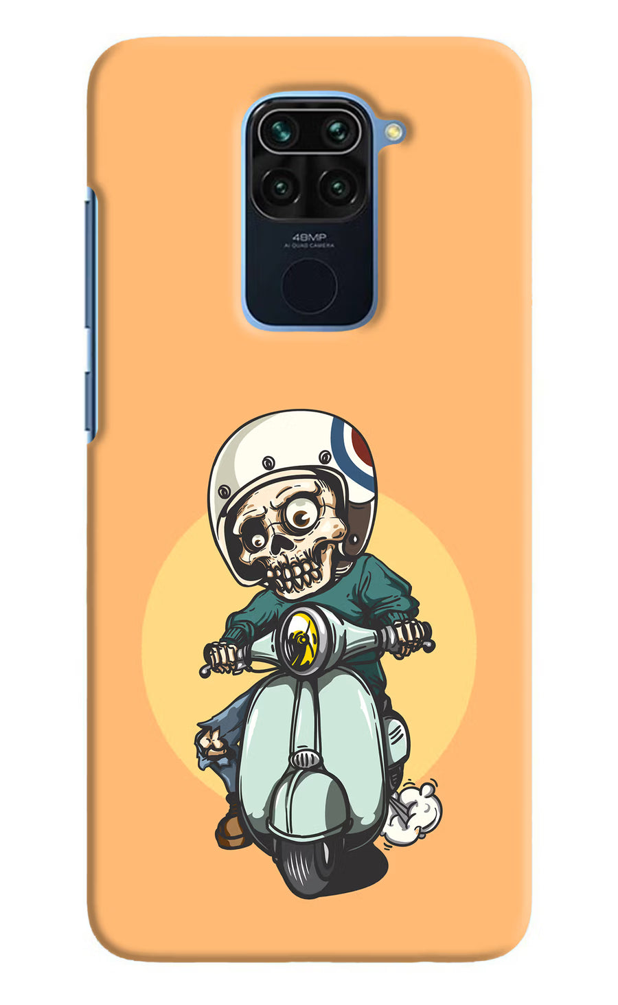 Undead Biker Redmi Note 9 Back Cover, Hard case