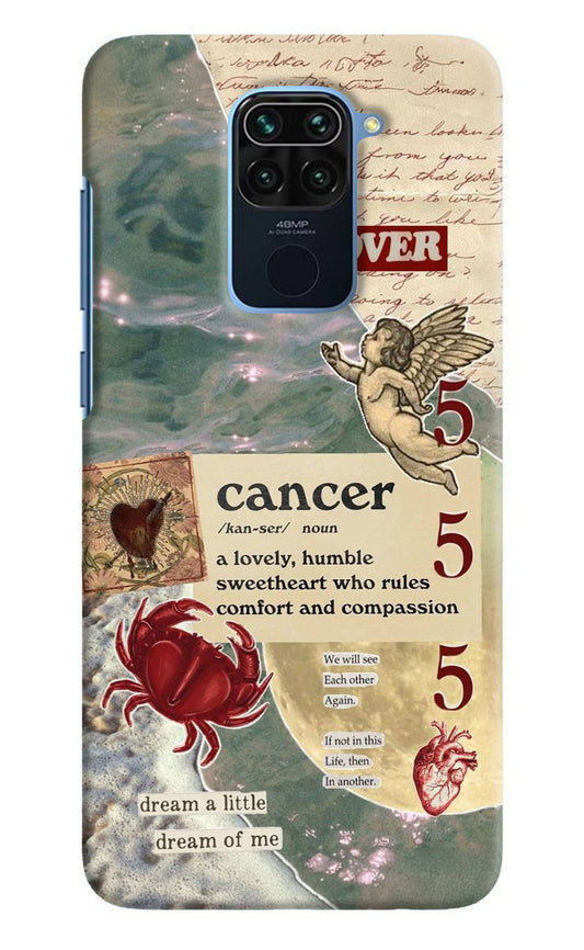 Cancer Zodiac Redmi Note 9 Hard Case Back Cover by Casekaro