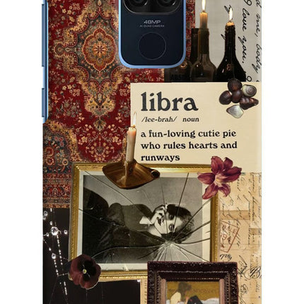 Libra Zodiac Redmi Note 9 Hard Case Back Cover by Casekaro
