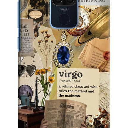 Virgo Zodiac Redmi Note 9 Hard Case Back Cover by Casekaro
