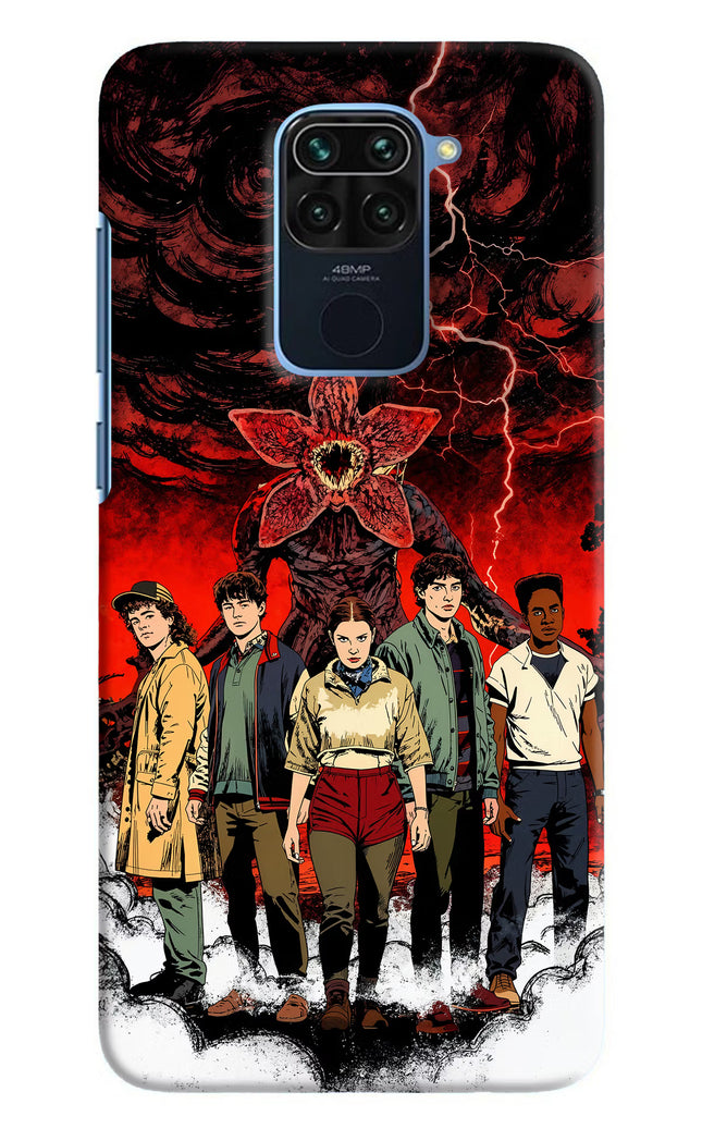 Ordinary Things Characters Redmi Note 9 Hard Case Back Cover by Casekaro