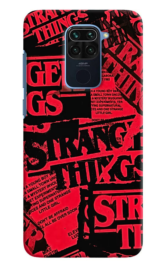 Ordinary Things Redmi Note 9 Hard Case Back Cover by Casekaro