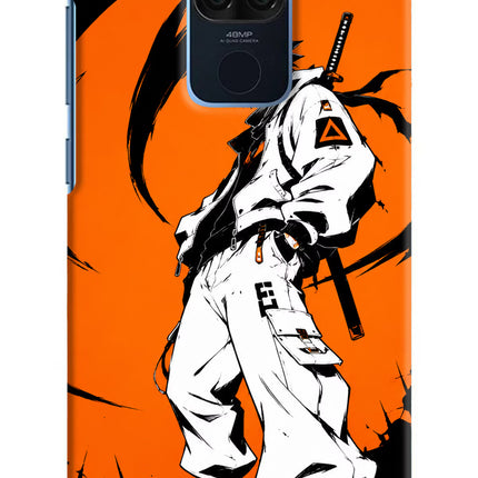 Street Samurai  Redmi Note 9 Hard Case Back Cover by Casekaro
