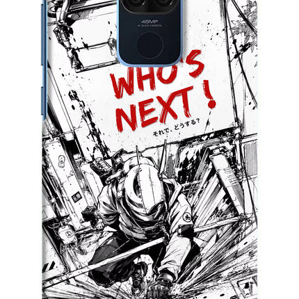 Who's Next Redmi Note 9 Hard Case Back Cover by Casekaro