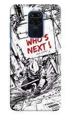 Who's Next Redmi Note 9 Hard Case Back Cover by Casekaro