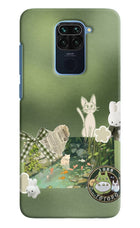 Aesthetic anime Redmi Note 9 Hard Case Back Cover by Casekaro