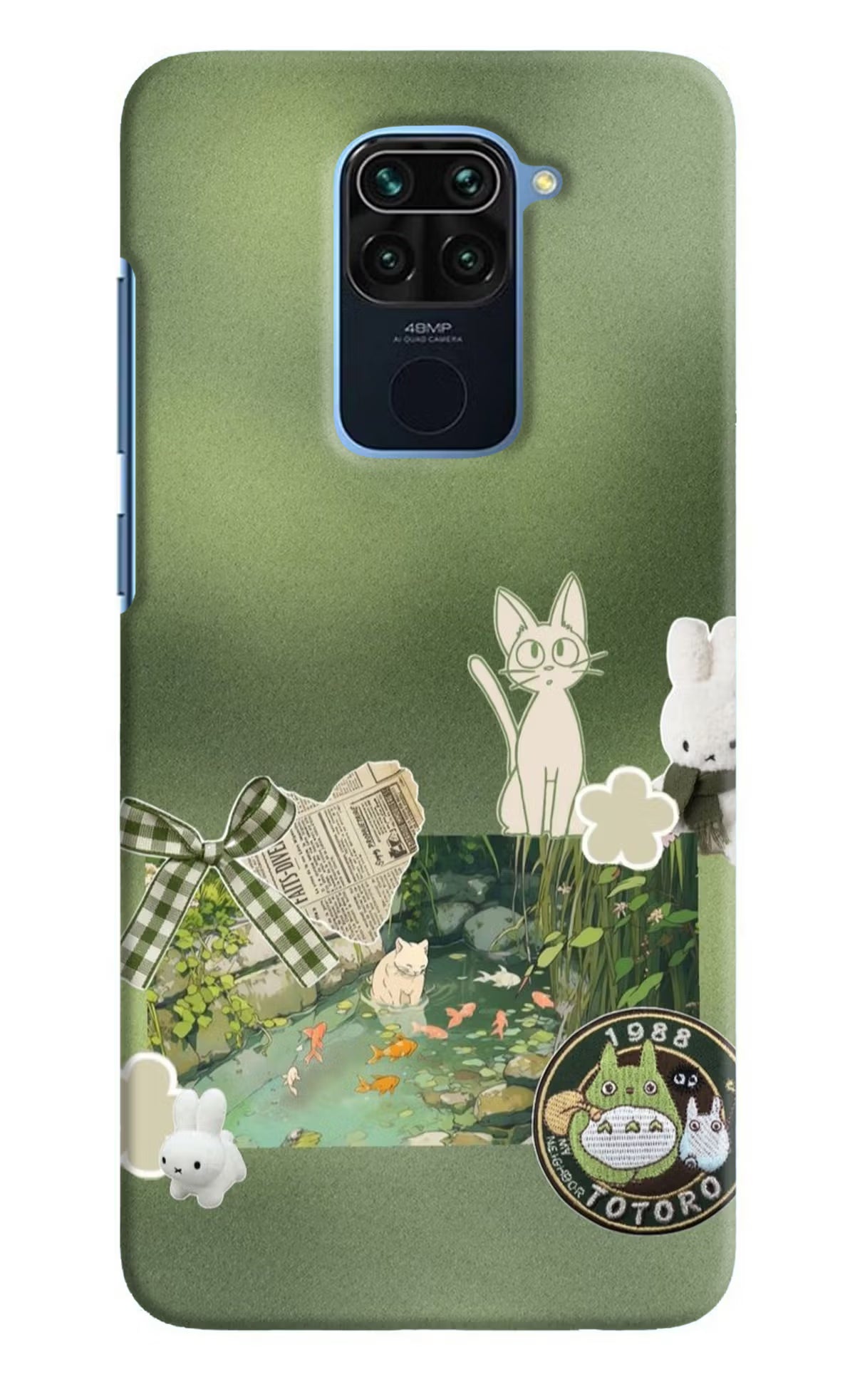 Aesthetic anime Redmi Note 9 Back Cover
