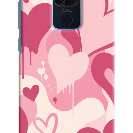 Hearty case Redmi Note 9 Hard Case Back Cover by Casekaro