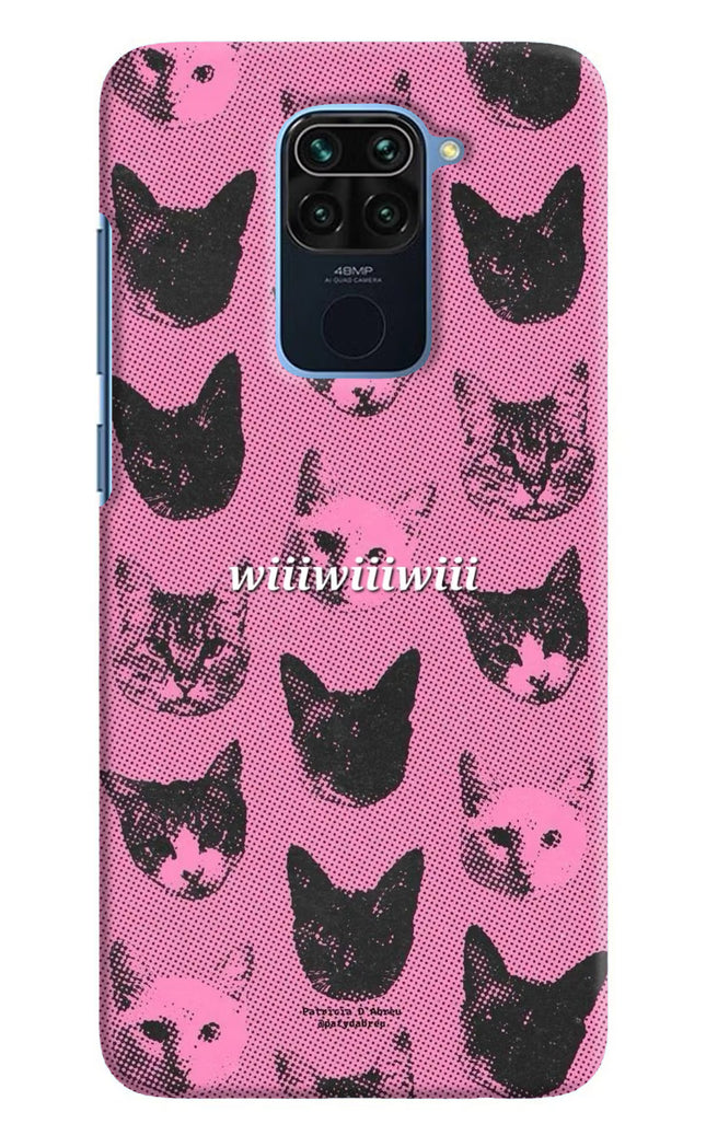 Pink Cats Redmi Note 9 Hard Case Back Cover by Casekaro