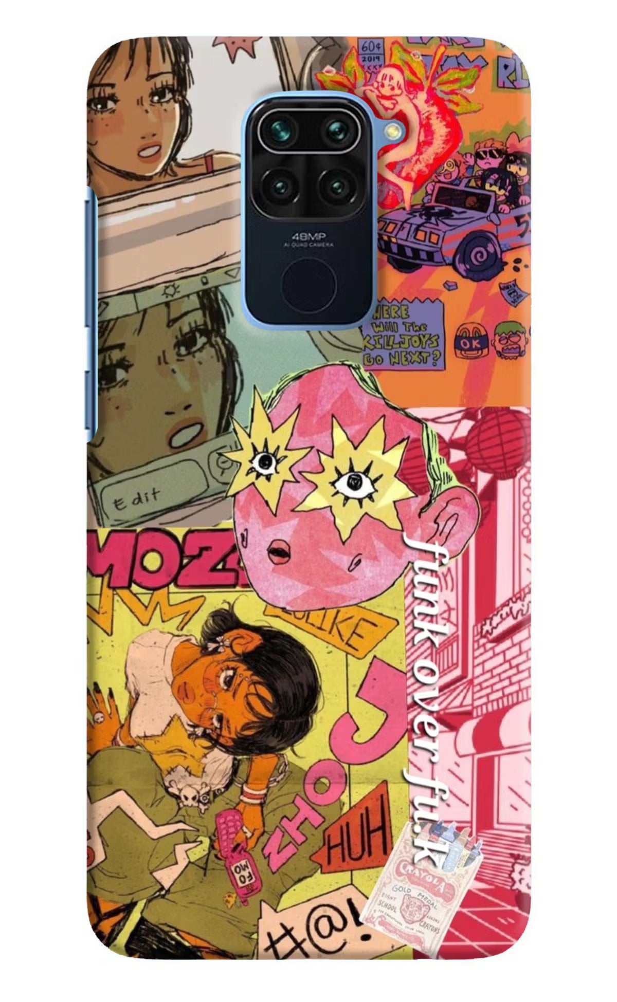 Funkover Redmi Note 9 Back Cover