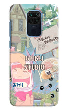 Studio Ghibli Redmi Note 9 Hard Case Back Cover by Casekaro
