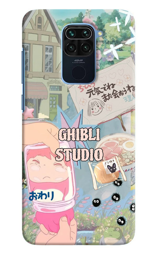Studio Ghibli Redmi Note 9 Hard Case Back Cover by Casekaro