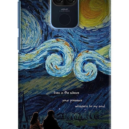 Softcore Redmi Note 9 Hard Case Back Cover by Casekaro